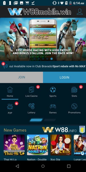 Tải App W88 Hướng Dẫn Download Ứng Dụng W88 iOS & Android 22 Đăng nhập W88 sau khi tải app W88 xong